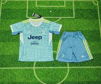 Juventus 25/26 away kids kit with sponsor  size: 16-28
