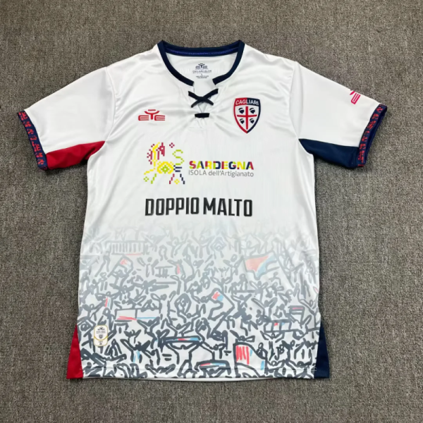 Cagliari  2025/26 Away soccer jerseys Size S-2XL