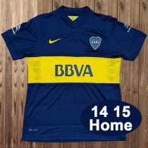 Boca Juniors 2014/15 home Retro soccer jerseys