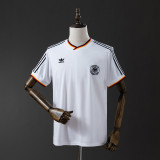 Retro  Germany 1986 home soccer jerseys