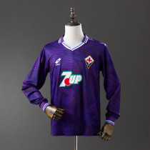 Retro Fiorentina 1992/93 home long sleeves size S-2XL