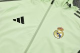 Real Madrid 2025/26 Light Yellow Windbreaker suit S-2XL