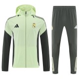 Real Madrid 2025/26 Light Yellow Windbreaker suit S-2XL