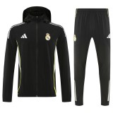 Real Madrid 2025/26 Black  Windbreaker suit S-2XL