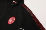 AC Milan 2025/26 Black long sleeve  Jacket suit S-XXL
