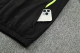 Marseille 2025/26 Black  Windbreaker suit S-2XL