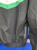 2025-26 Real Betis White and Black windbreaker