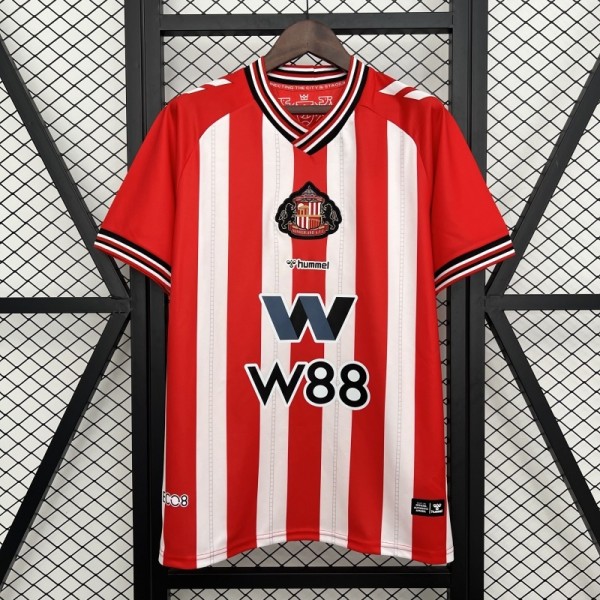 Sunderland 2025/26 home soccer jersey