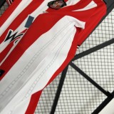 Sunderland 2025/26 home soccer jersey