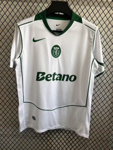 Sporting Lisbon 2025/26  White soccer Jersey