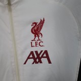 Liverpool 2025/26 White Windbreaker