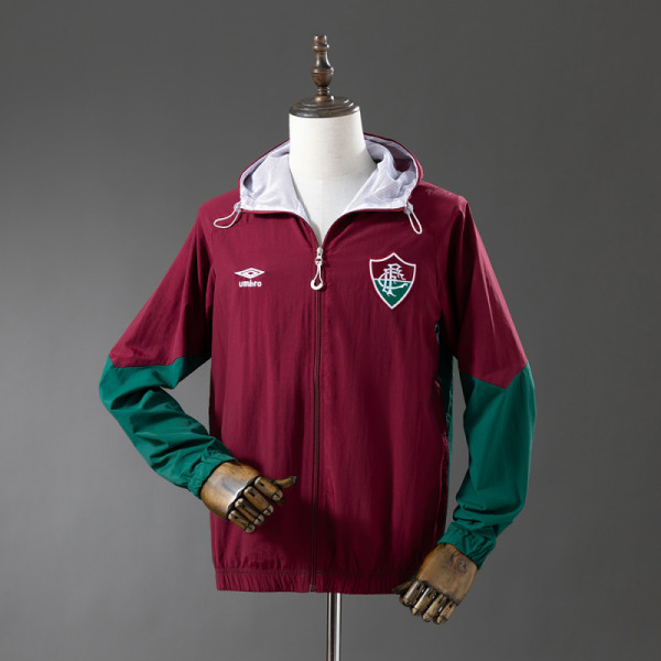 Fluminense   2025/26  Green And Red   Windbreaker