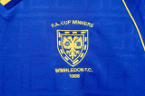 Retro  Wimbledon  1988/89 Blue soccer jerseys