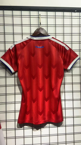 Woman Chile  2025-26 Home  soccer jersey size S-2XL