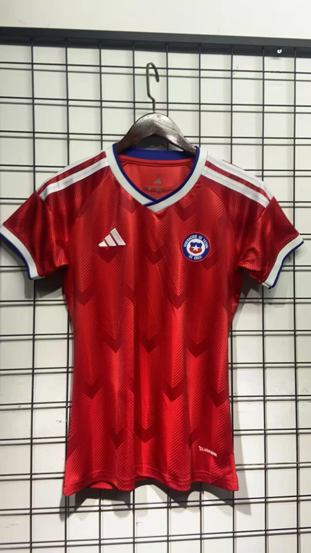 Woman Chile  2025-26 Home  soccer jersey size S-2XL