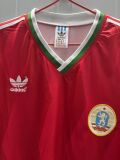 Retro 1986 Bulgaria away soccer jersey size S-2XL