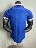 France 1998 Home Player Version jersey