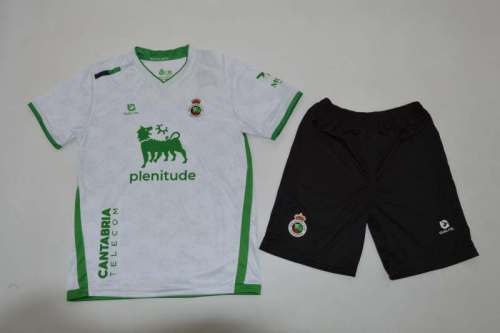Racing de Santander 2025-26 home Kid kit Size 16-28