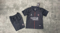 PSG Paris 2025/26 Fourth Away Kid kit  size: 16-28
