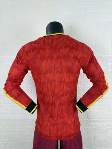 Belgium 2026 World Cup Home Long Sleeve player version Jersey size S-2XL