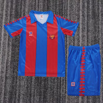 Retro Barcelona 1991/92 home  kid kit  soccer jerseys