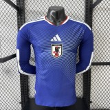 Japan 2025/26 Home Long Sleeve player version size S-2XL