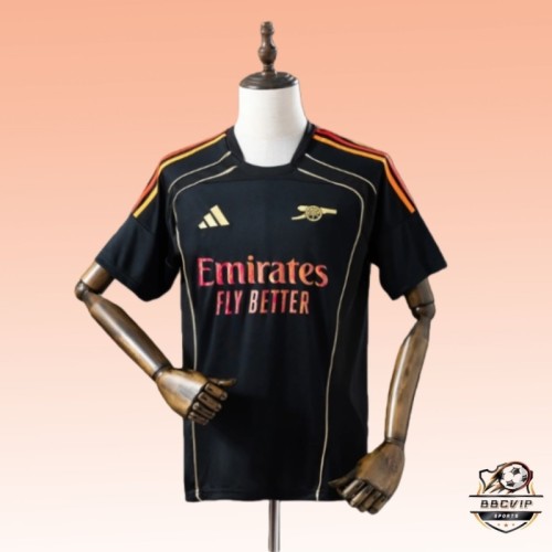 Arsenal 2025-26 Black Training  jersey  size S-2XL