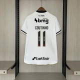 Vasco da Gama 2025/26 Away Soccer Jersey with all Sponsor