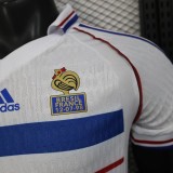 Retro France 1998 Away Player Version jersey
