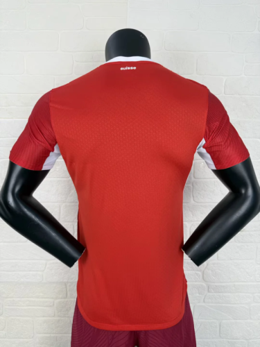 Switzerland  2026 Home player version size S-2XL