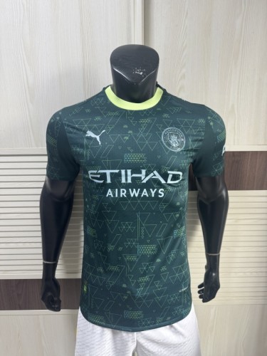 Manchester City 2025/26 Third Away player version  S-XXL