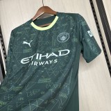 Manchester city 2025/26 Third away soccer jersey