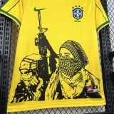 Retro 1998 Brazil x Soldier  Home Special Edition Jersey