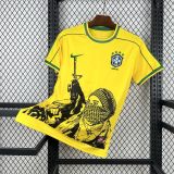 Retro 1998 Brazil x Soldier  Home Special Edition Jersey
