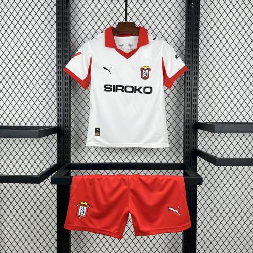 Sporting de Gijon 2025/26 Third Away Kids Kit