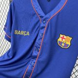 Barcelona  2025/26 Blue baseball  Jersey