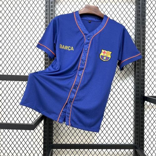 Barcelona  2025/26 Blue baseball  Jersey
