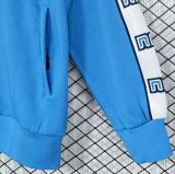 Retro 1988-89 Napoli blue jacket size S-2XL
