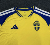 Sweden  2026 Home soccer jersey size S-4XL
