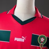 Retro 1998 Morocco Second Home Jersey Long Sleeve S-XXL