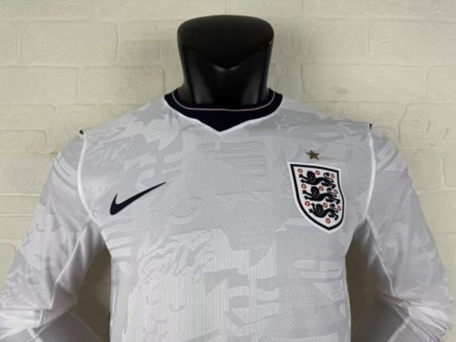 England 2026 World Cup  home long sleeeve Player Version Size S-2XL