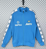 Retro 1988-89 Napoli blue jacket size S-2XL