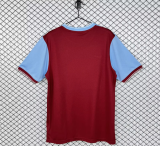 Retro  Aston Villa 2009/10 home  soccer jerseys