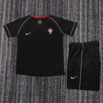 Retro Portugal 2006 Away kids Soccer jersey