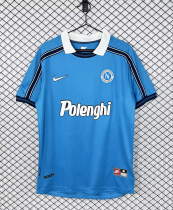 Retro 1998-99 Napoli home soccer jersey size S-2XL
