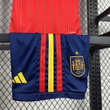 Spain 2026 World Cup Home kids Soccer jersey