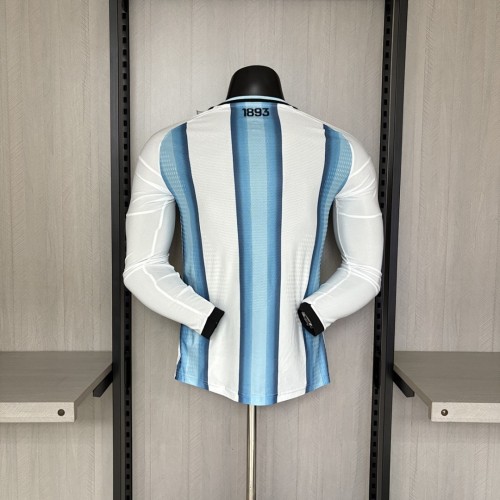 Argentina 2026 World Cup Home Long Sleeve player version Jersey S-4XL