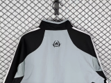 Retro Real Madrid 2004/05 Black And Gray Windbreaker