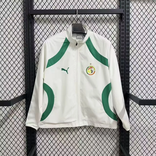 Senegal 2026 White  Windbreaker S-2XL