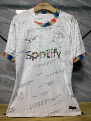 Barcelona 2025/26 White Special Player version jersey